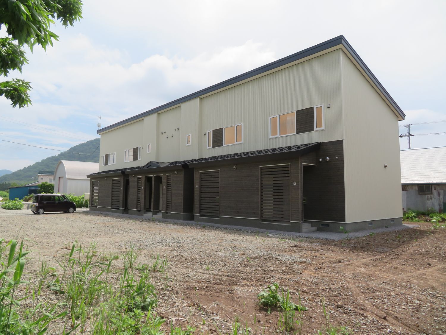 赤井川村 賃貸住宅建築~完成~